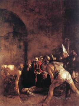 Caravaggio Painting - Entierro de Santa Lucía Caravaggio